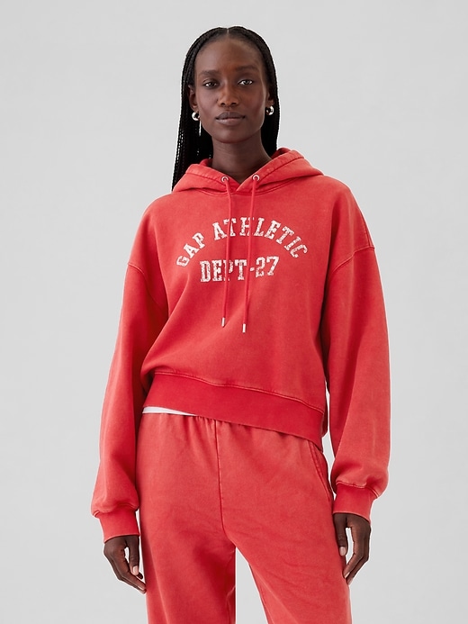 Image number 1 showing, Vintage Soft Cropped Hoodie