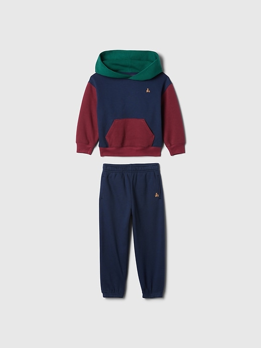 Image number 1 showing, babyGap Colorblock Hoodie Sweat Set