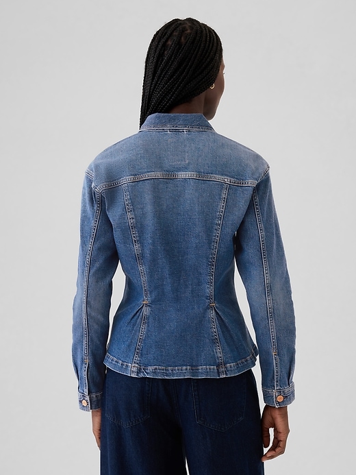 Image number 2 showing, Cinched Denim Jacket