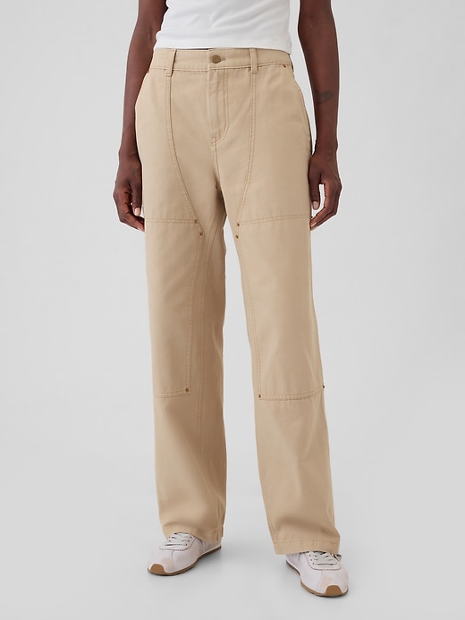 Image number 2 showing, High Rise Double-Knee Carpenter Pants