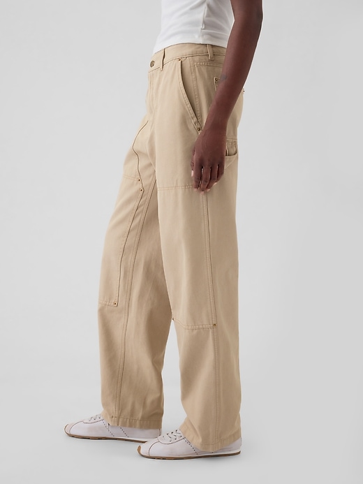 Image number 3 showing, High Rise Double-Knee Carpenter Pants