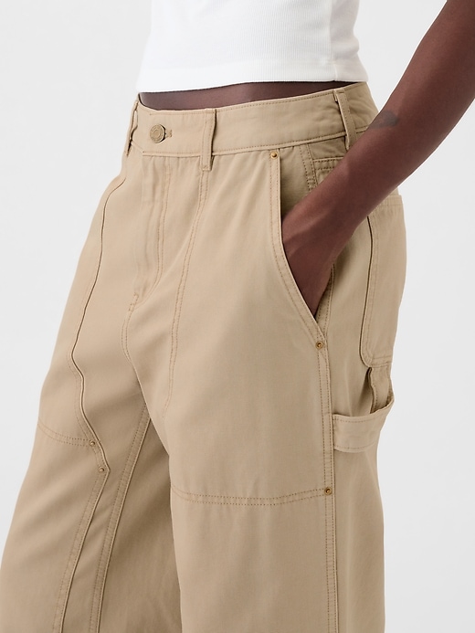 Image number 8 showing, High Rise Double-Knee Carpenter Pants