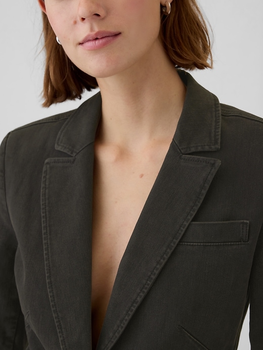 Image number 4 showing, Denim Blazer