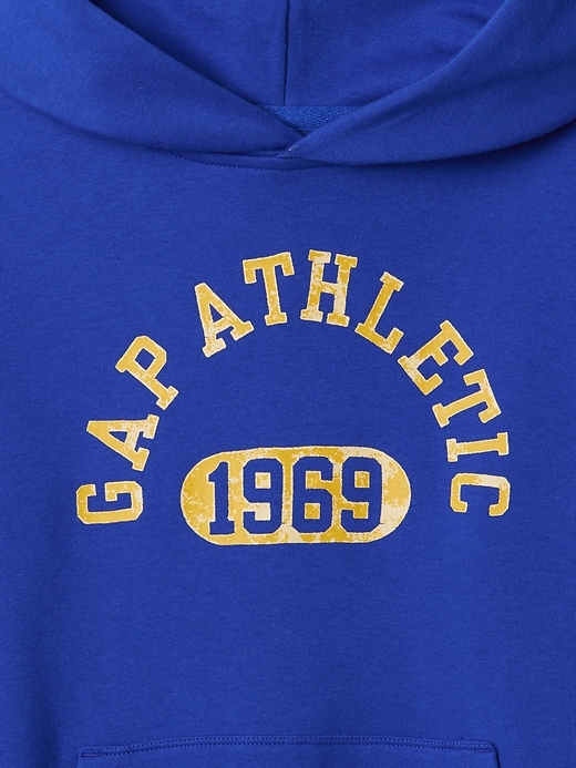 Image number 4 showing, Kids Vintage Soft Gap Athletic Logo Hoodie