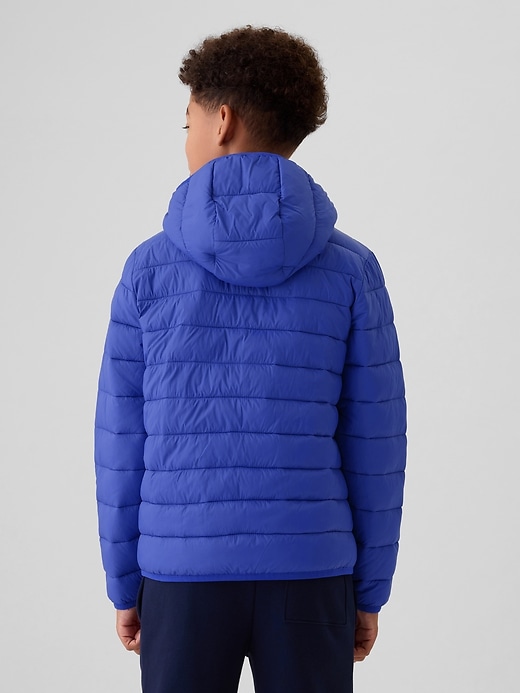 Image number 2 showing, Kids Recycled Lightweight PrimaLoft® Puffer Jacket