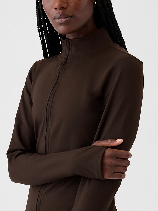 Image number 4 showing, GapFit Power Dual-Zip Jacket