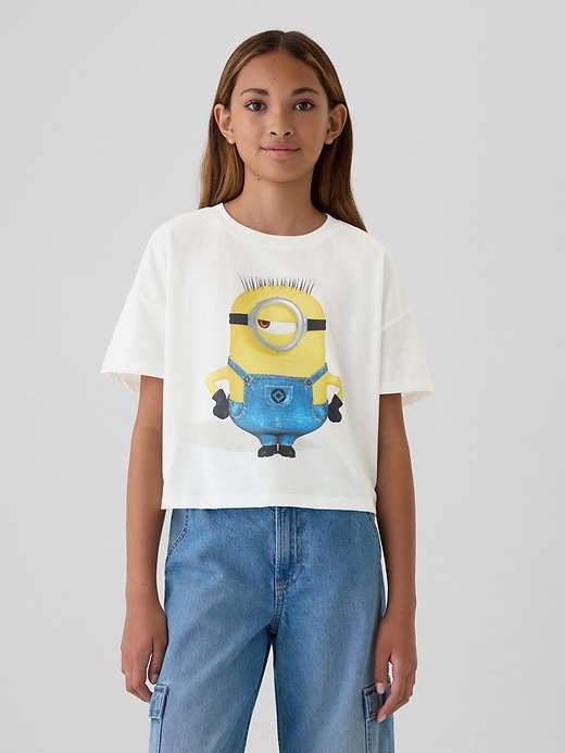Image number 1 showing, Kids Boxy Graphic T-Shirt