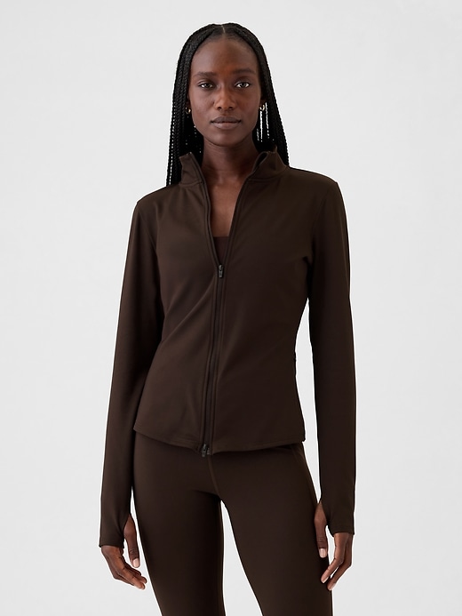 Image number 1 showing, GapFit Power Dual-Zip Jacket