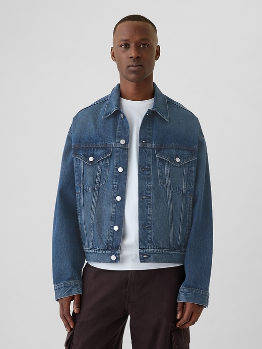 Image number 1 showing, Relaxed Icon Denim Jacket