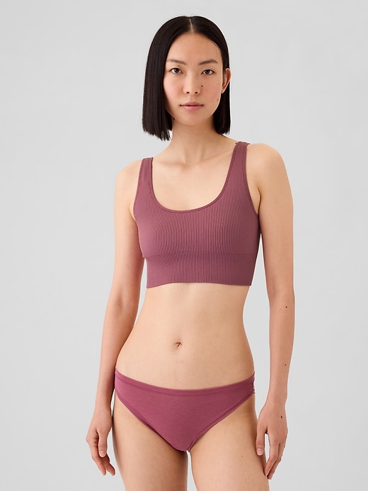 Image number 3 showing, Seamless Rib Bralette