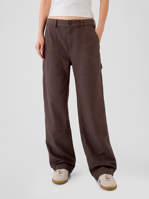 Image number 2 showing, High Rise Double-Knee Carpenter Pants