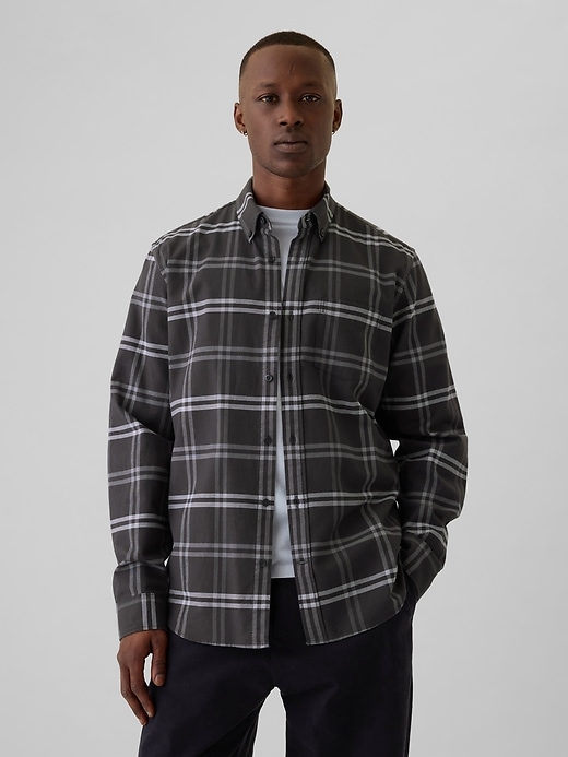 Image number 1 showing, Classic Oxford Shirt in Standard Fit