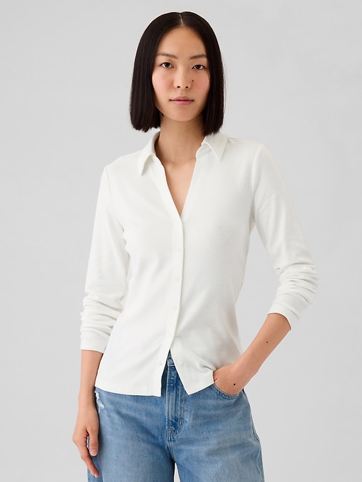 Image number 1 showing, Modern Button-Down Shirt