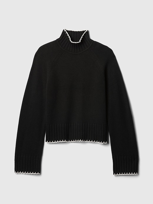 Image number 5 showing, CashSoft Turtleneck Sweater