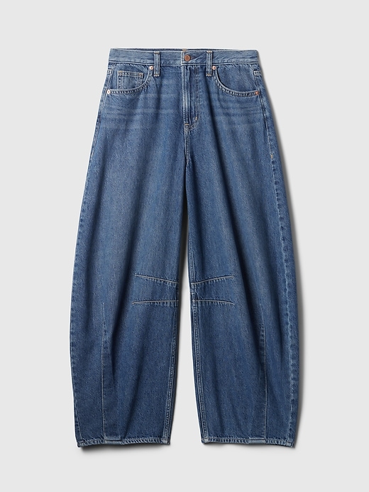 Image number 7 showing, High Rise Horseshoe Jeans