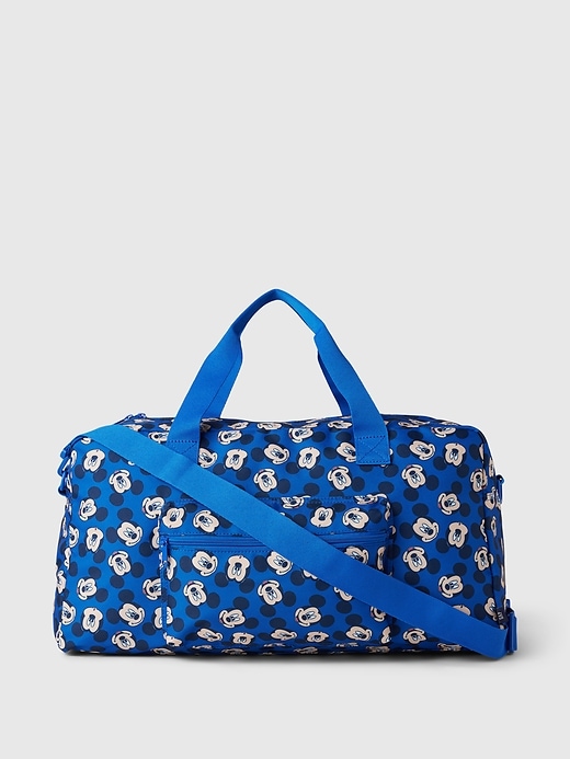 Image number 1 showing, Gap × Disney Kids Recycled Mickey Mouse Weekender Bag