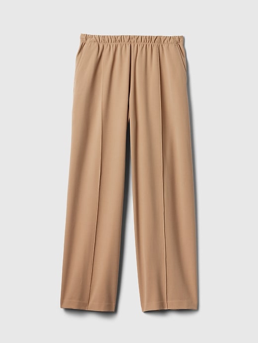 Image number 7 showing, Wide-Leg Seamed Pull-On Pants