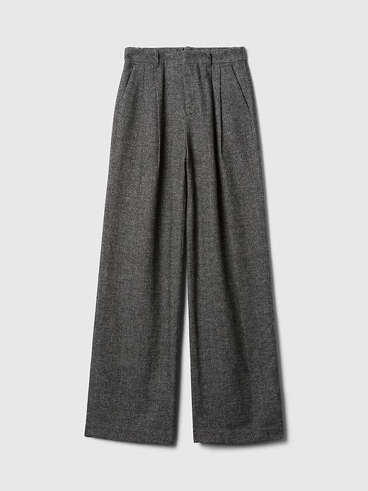 Image number 7 showing, 365 High Rise Brushed Twill Pleated Trousers