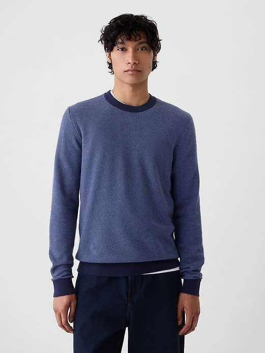 Image number 1 showing, Textured Sweater