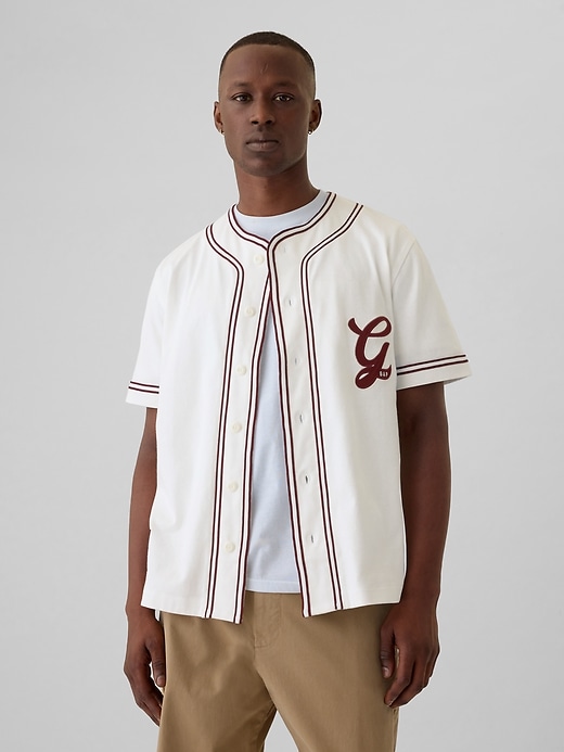 Image number 1 showing, Logo Baseball Jersey