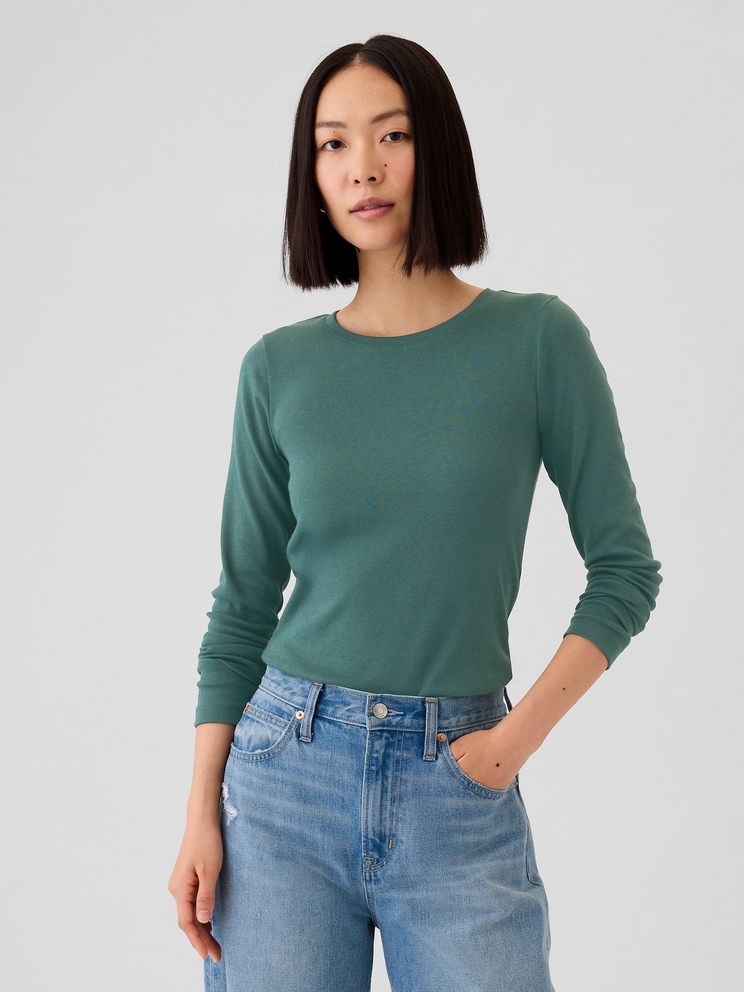 Modern Crewneck T-Shirt - Green