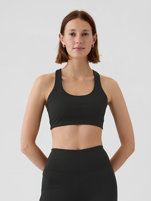 Image number 1 showing, GapFit Power Medium Impact Sports Bra