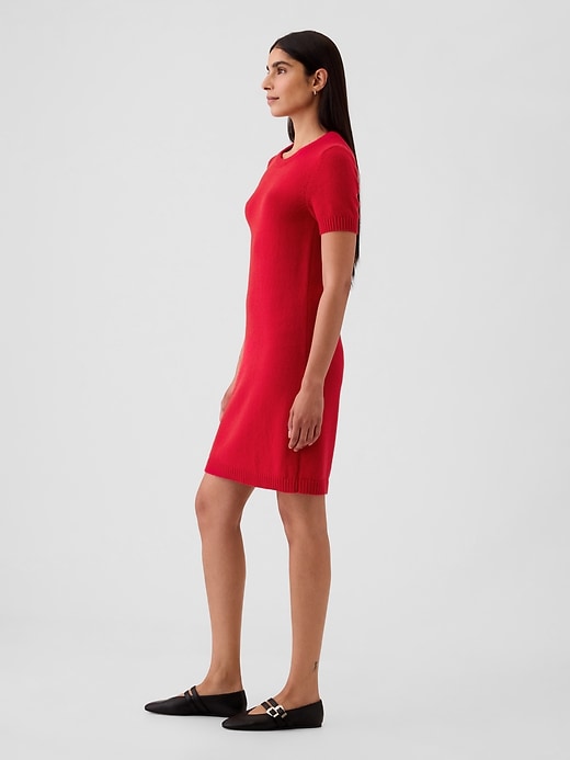 Image number 3 showing, CashSoft Mini Sweater Dress