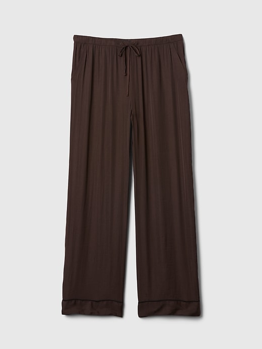 Image number 4 showing, Satin PJ Pants