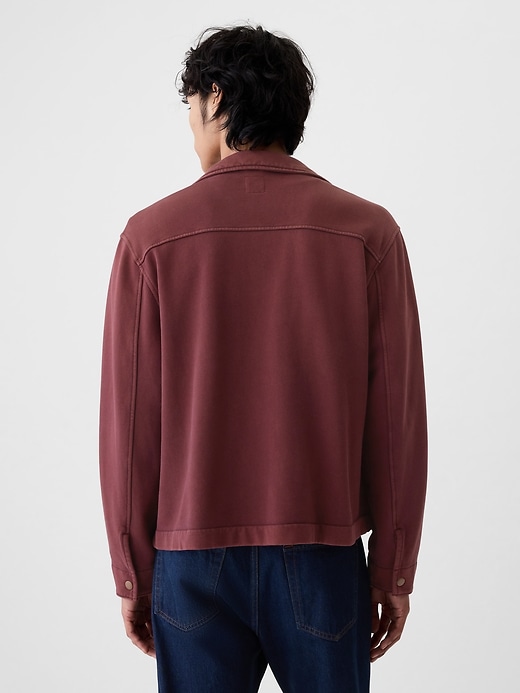 Image number 2 showing, Heavyweight Fleece Shirt Jacket