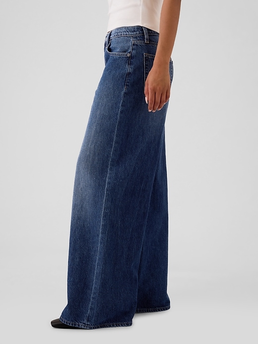 Image number 3 showing, Mid Rise Extra Baggy Jeans