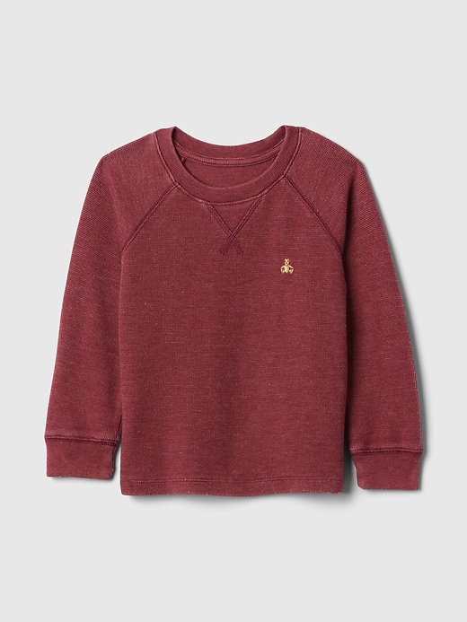 Image number 1 showing, babyGap Textured Raglan T-Shirt