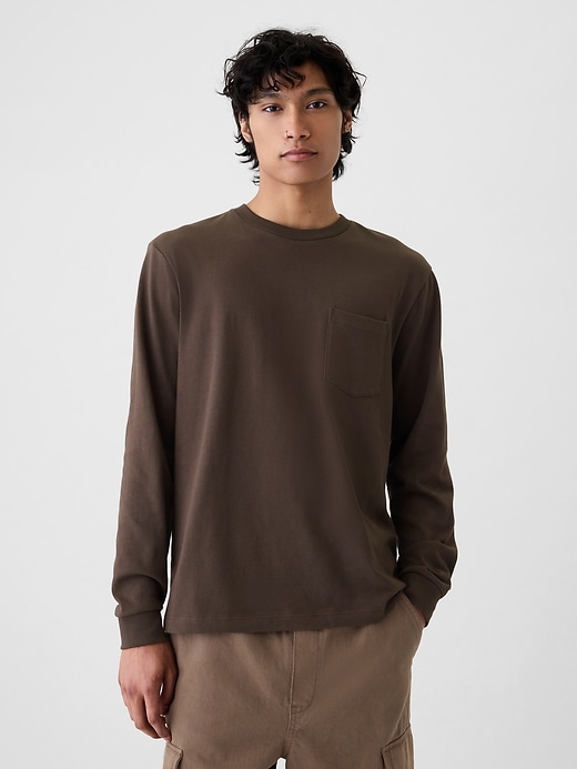 Image number 1 showing, Heavyweight Crewneck T-Shirt