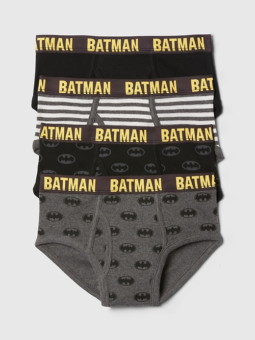 Image number 1 showing, GapKids &#124 DC Organic Cotton Batman Briefs (4-Pack)