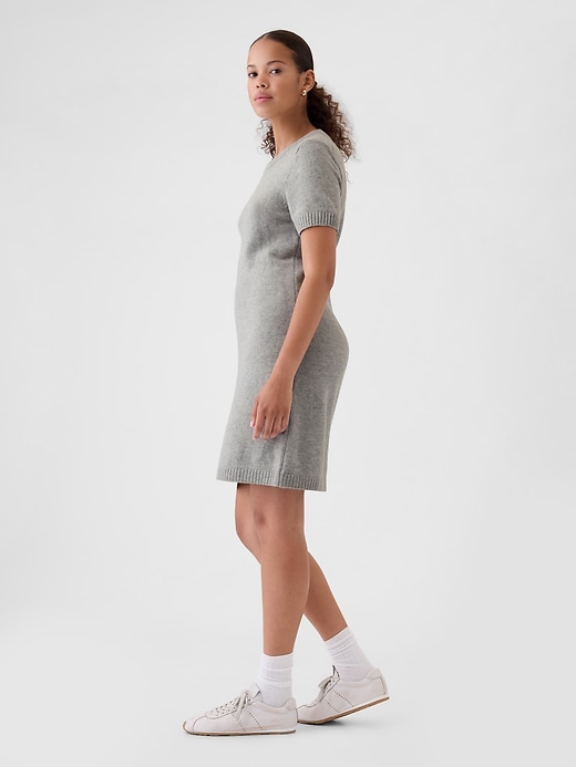 Image number 3 showing, CashSoft Mini Sweater Dress