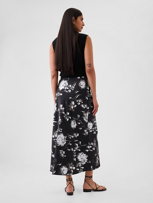 Image number 2 showing, Satin Maxi Skirt