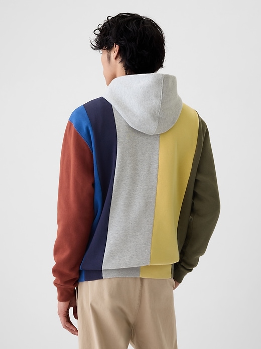 Image number 2 showing, Colorblock Athletic Logo Hoodie