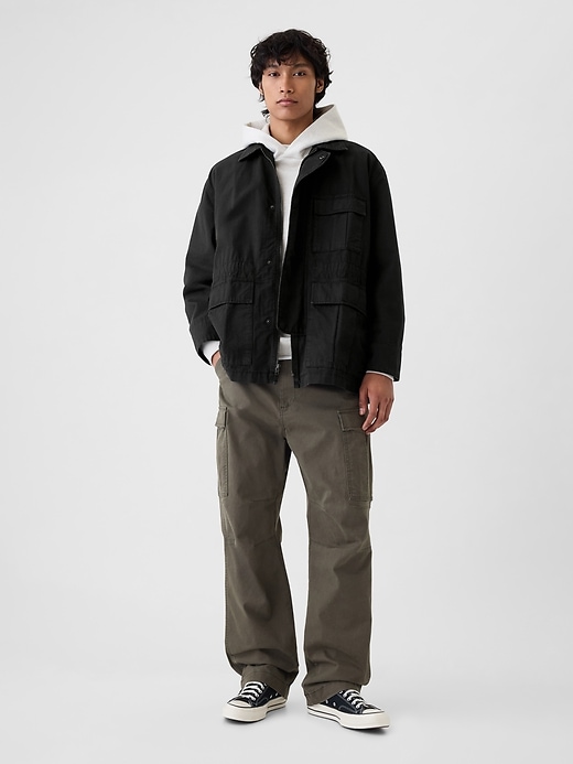 Image number 3 showing, Ripstop Utility Fatigue Jacket