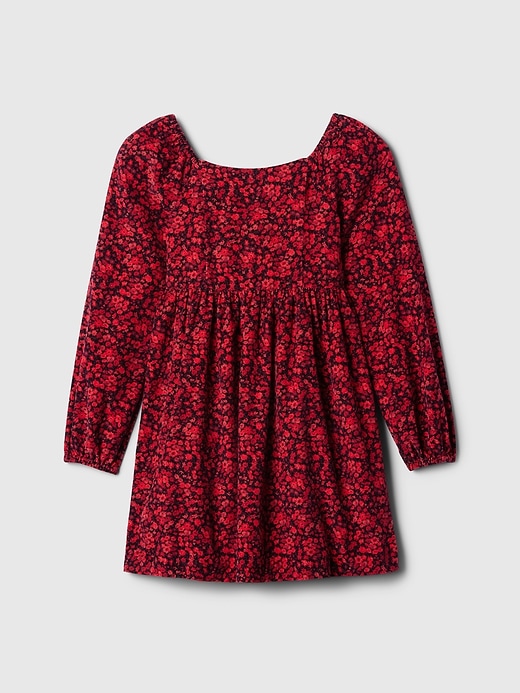 Image number 4 showing, Kids Puff Sleeve Corduroy Dress