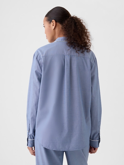 Image number 2 showing, Poplin PJ Shirt