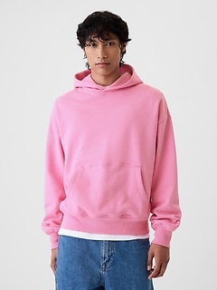 Pink gap hoodie mens on sale