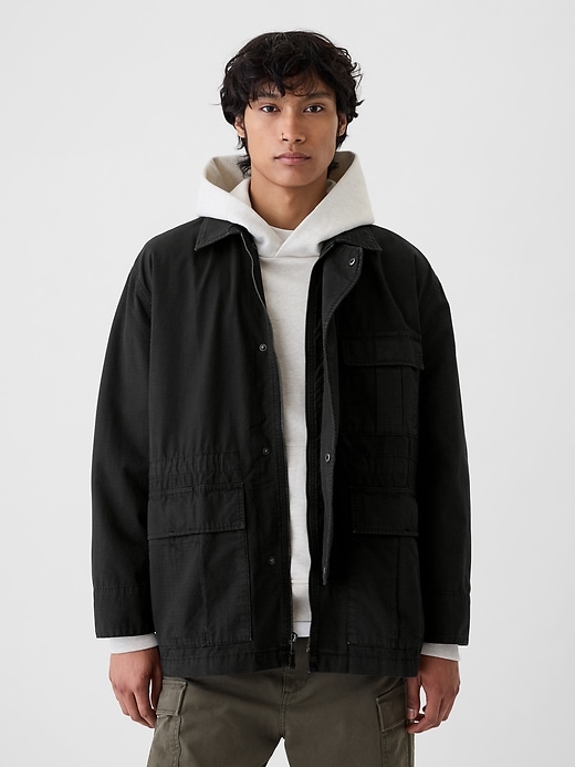 Image number 1 showing, Ripstop Utility Fatigue Jacket