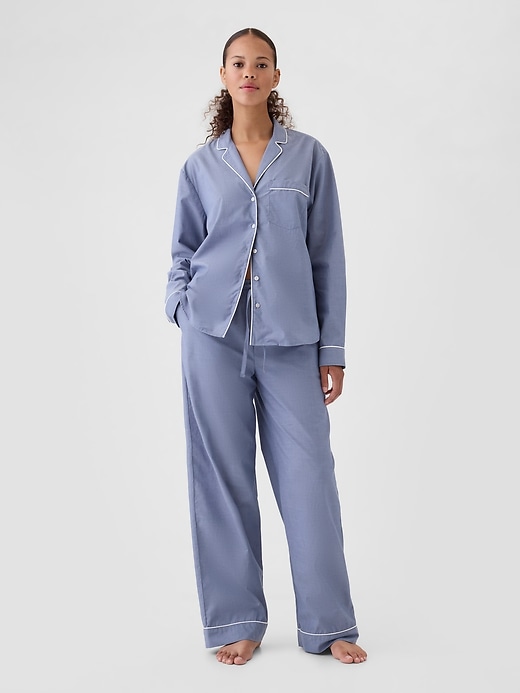 Image number 1 showing, Poplin PJ Pants