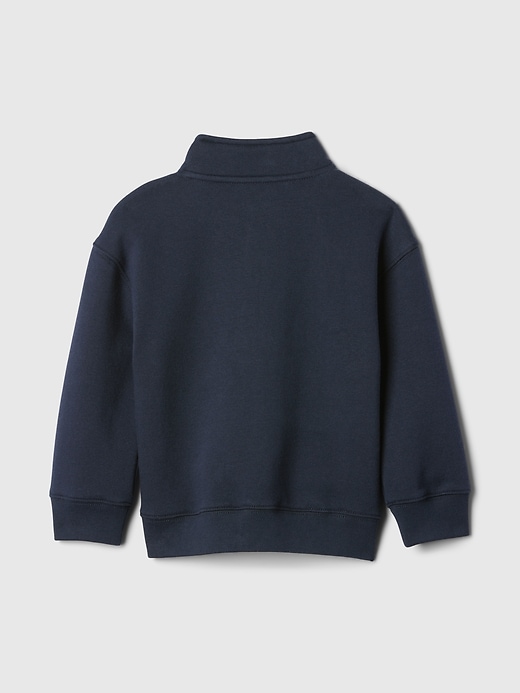 Image number 2 showing, babyGap Vintage Soft Quarter-Zip Pullover