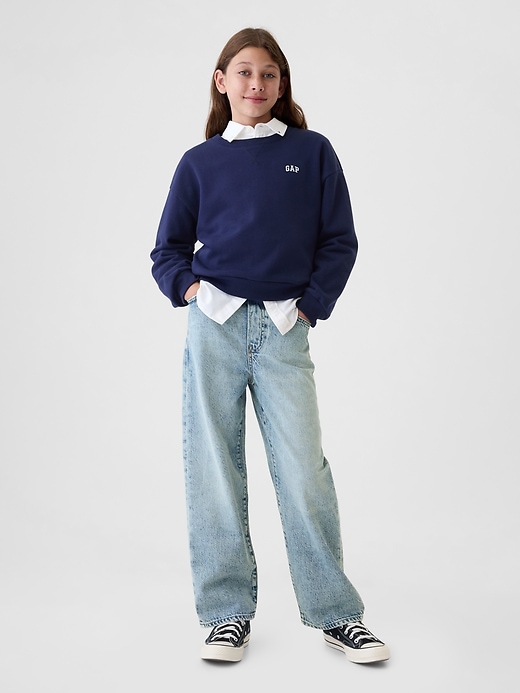 Image number 4 showing, Kids UltraSoft Pull-On Baggy Jeans