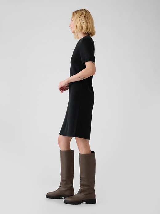 Image number 3 showing, CashSoft Mini Sweater Dress