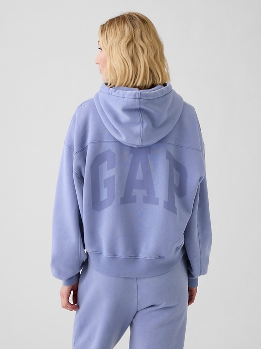 Image number 2 showing, Vintage Soft Cropped Hoodie