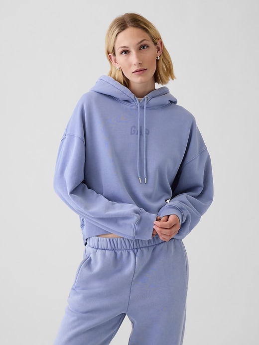 Image number 1 showing, Vintage Soft Cropped Hoodie