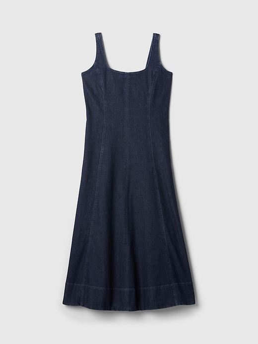 Image number 5 showing, Denim Maxi Dress