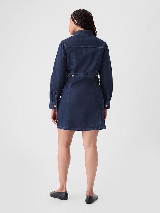 Image number 6 showing, Denim Mini Dress