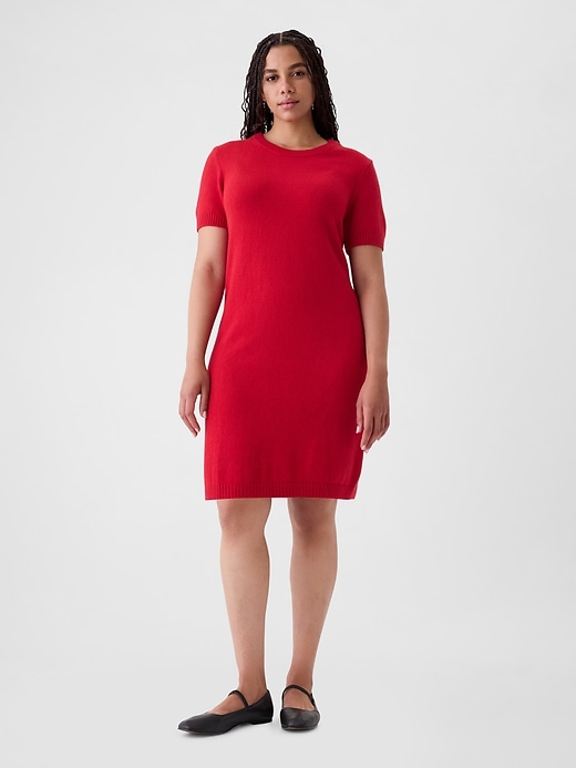 Image number 5 showing, CashSoft Mini Sweater Dress